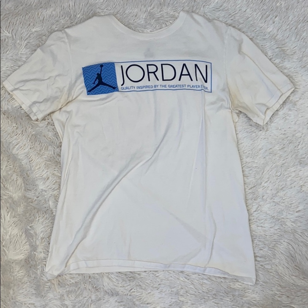 Air Jordan White Shirt